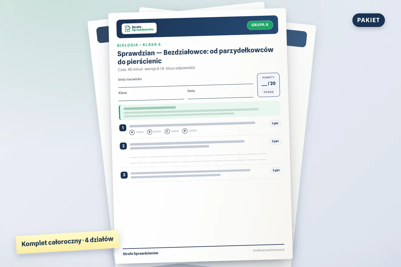 Okładka materiału: Biologia 6, Biologia · Klasa 6