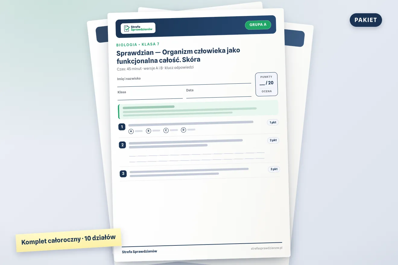 Okładka materiału: Biologia 7, Biologia · Klasa 7