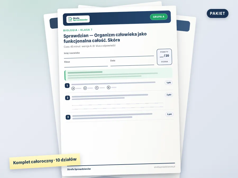 Okładka materiału: Biologia 7, Biologia · Klasa 7