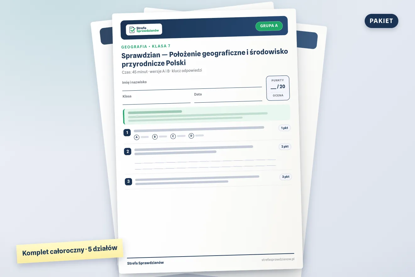 Okładka materiału: Geografia 7, Geografia · Klasa 7